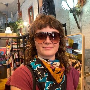 Vintage “Easy Rider” Black Aviators